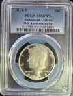 2014-S PCGS MS69PL 50th Anniversary Kennedy Rare PL MS
