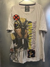 DeKryptic Wolverine X-Men Rhinestone Patch Marvel Rare Design Shirt 3XL