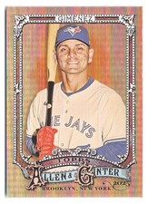 2025 Topps Allen & Ginter Andres Gimenez #94 Silver Portrait Blue Jays QTY AVAIL