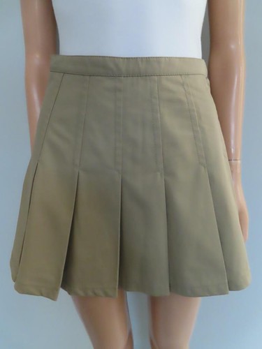 Christian Dior Beige Pleated Mini Skirt F 34/US 2 - Picture 5 of 12