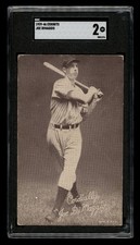 1939-46 Exhibits Set-Break Joe DiMaggio SGC 2 GOOD