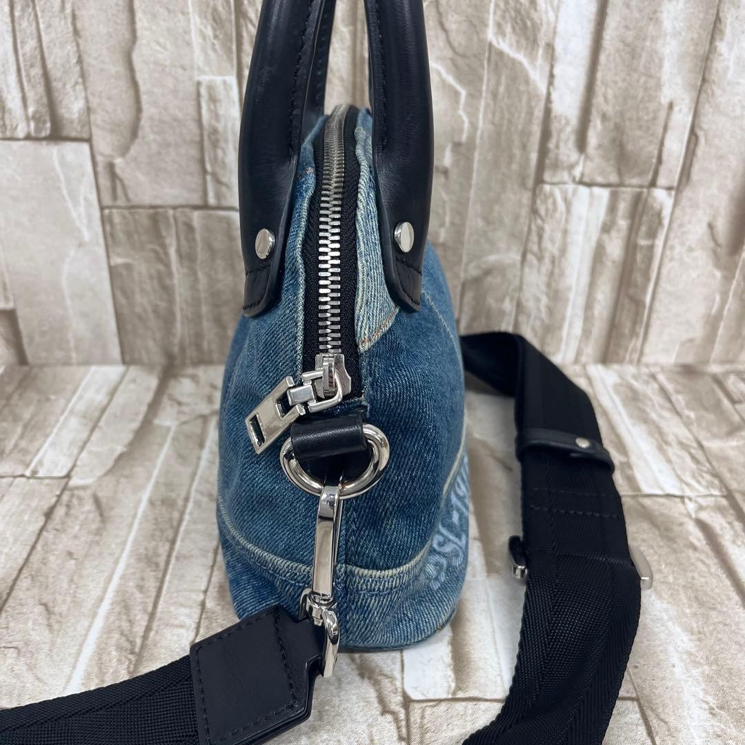 DIESEL DENISE Patchwork Denim Mini Crossbody Bag … - image 5