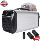 Portable Camping Air Conditioner 5200BTU Tent Cooling A/C Unit w/Hose for RV