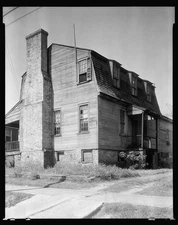 Hancock Street,New Bern,chimney,gambrels,North Carolina,Architecture,South,1936