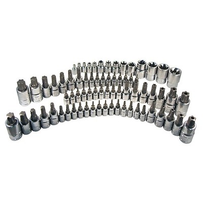 72 Pc. Master Star Bit Socket Set ATD-13772