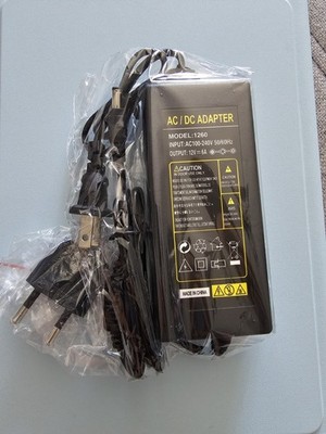 Original Netzteil AC/DC Adapter JCY-1260 Output: 12V 6A