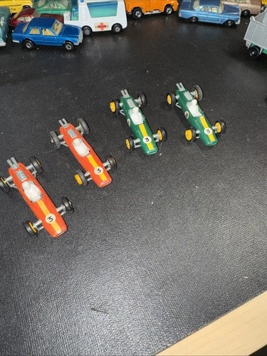 Matchbox Series By Lesney No. 19 Lotus Race Car , 4 Of Them