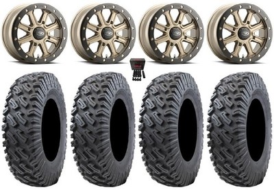ITP Inertia Bdlk 15''Wheels Br +40mm 30''Dirt Commander 2.0 Tires Commander Mav