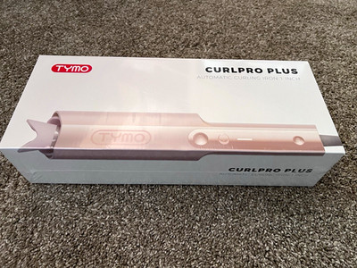 TYMO CurlPro Plus 1 in Automatic Curling Iron Anti-Scald Dual Heating HC509P new