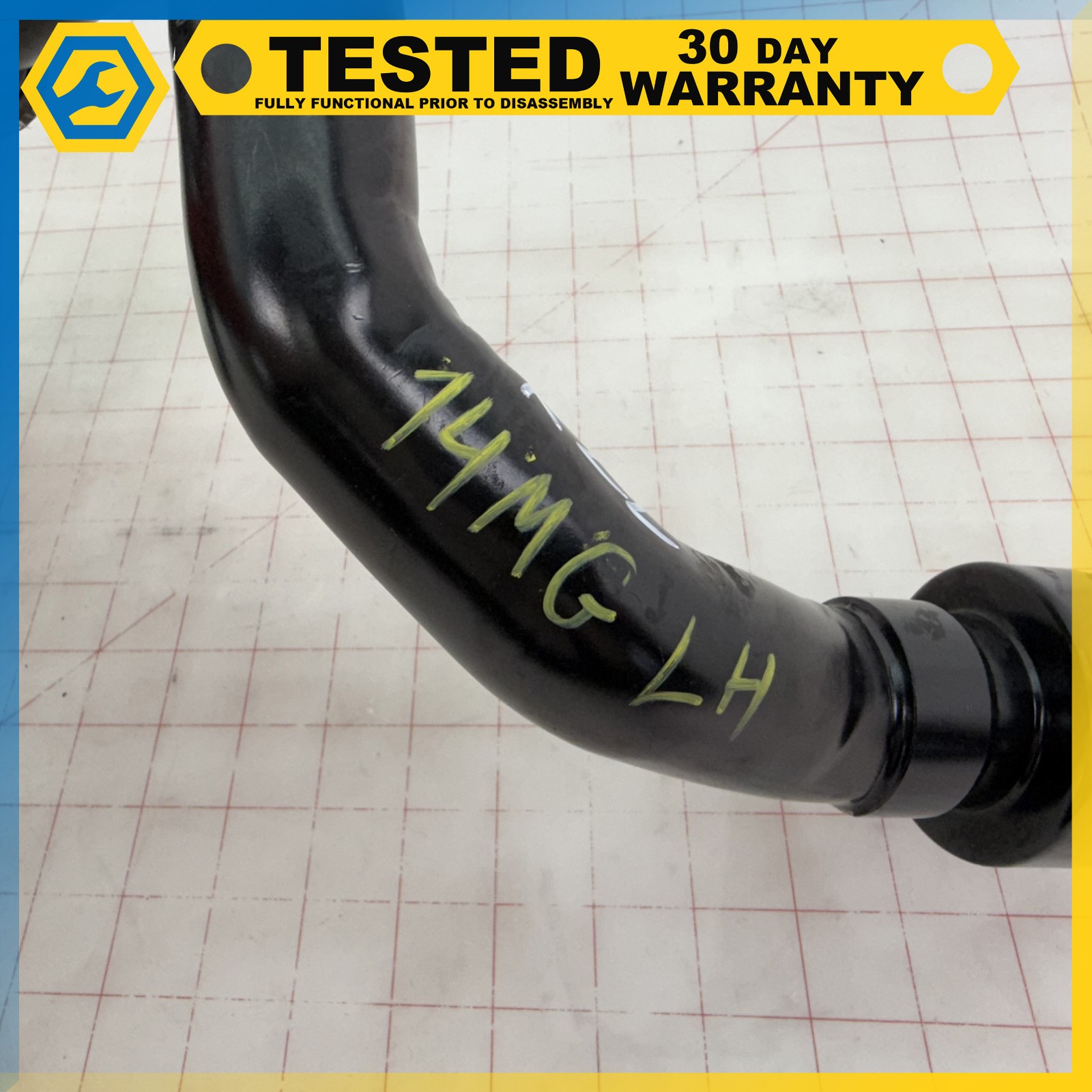 14-17 MASERATI GHIBLI 3.0L LEFT DRIVER SIDE INTERCOOLER HOSE TUBE PIPE OEM