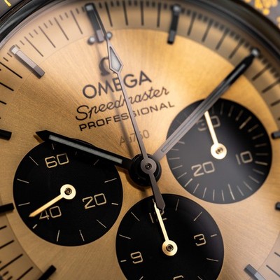 Omega Speedmaster Moonwatch Professional Moonshine Gold 42mm Full