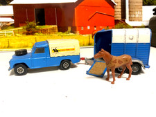 CORGI.1:43.CORGI PONY CLUB..109 LWB LAND ROVER.RICE HORSE BOX TRAILER.PONY.