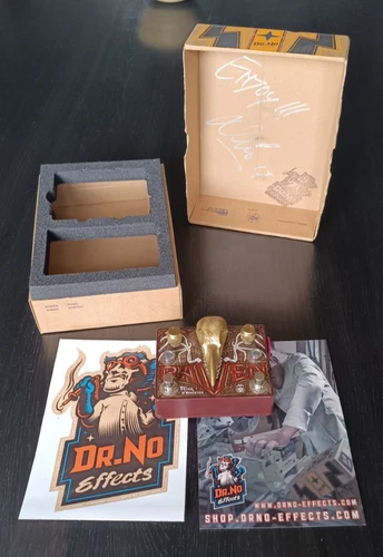 Effect Pedal Dr. No Effects TVL Troy Van Leeuwen Raven Filter Boost Made in NL