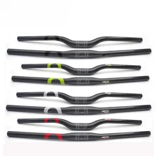 Carbon Mountain Bike Straight Flat/Rise Handlebars 31.8*600-740mm