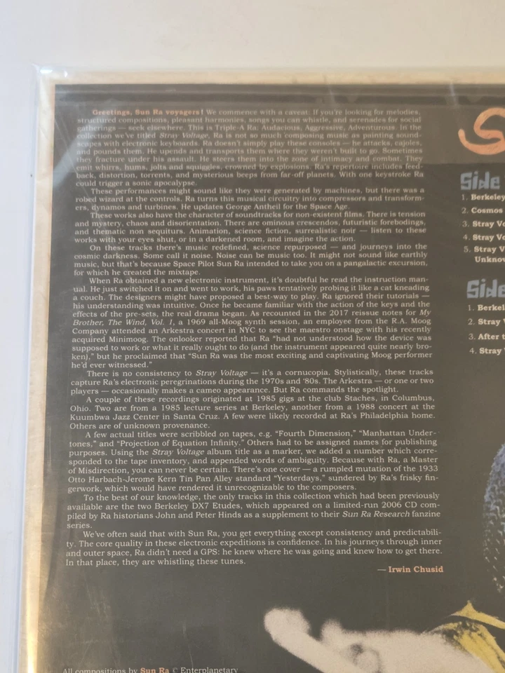 SUN RA Stray Voltage RSD 2025 2xLP Brand New Factory Sealed VINYL Record NEW - Image 4 of 4
