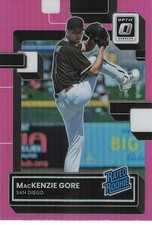 2022 PANINI DONRUSS OPTIC - RATED ROOKIE PINK PRIZM MACKENZIE GORE PADRES