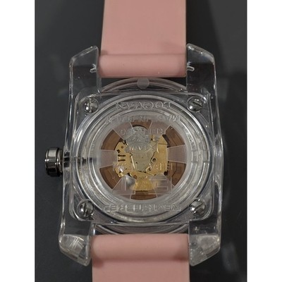Locman Italy Elba Team Watch Pink Silicone Band Working Date  display picture 2