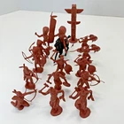 1950s MARX Fort Apache Indians 54mm ~ 16 Pieces