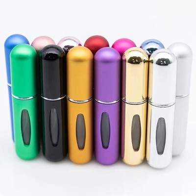 Mini Refillable Perfume Atomizer Bottle Aluminum Travel Spray 5ml Portable 1PC