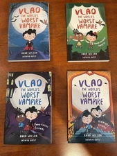 Vlad The Worst Vampire Series Lot Of 4 Books By Anna Wilson