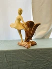 Haeger Pottery White Lily Flower Dancer Ballerina Planter