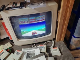 Amstrad GX 4000 Crazy Car 2- GX4000 Crazy car II Game see photos