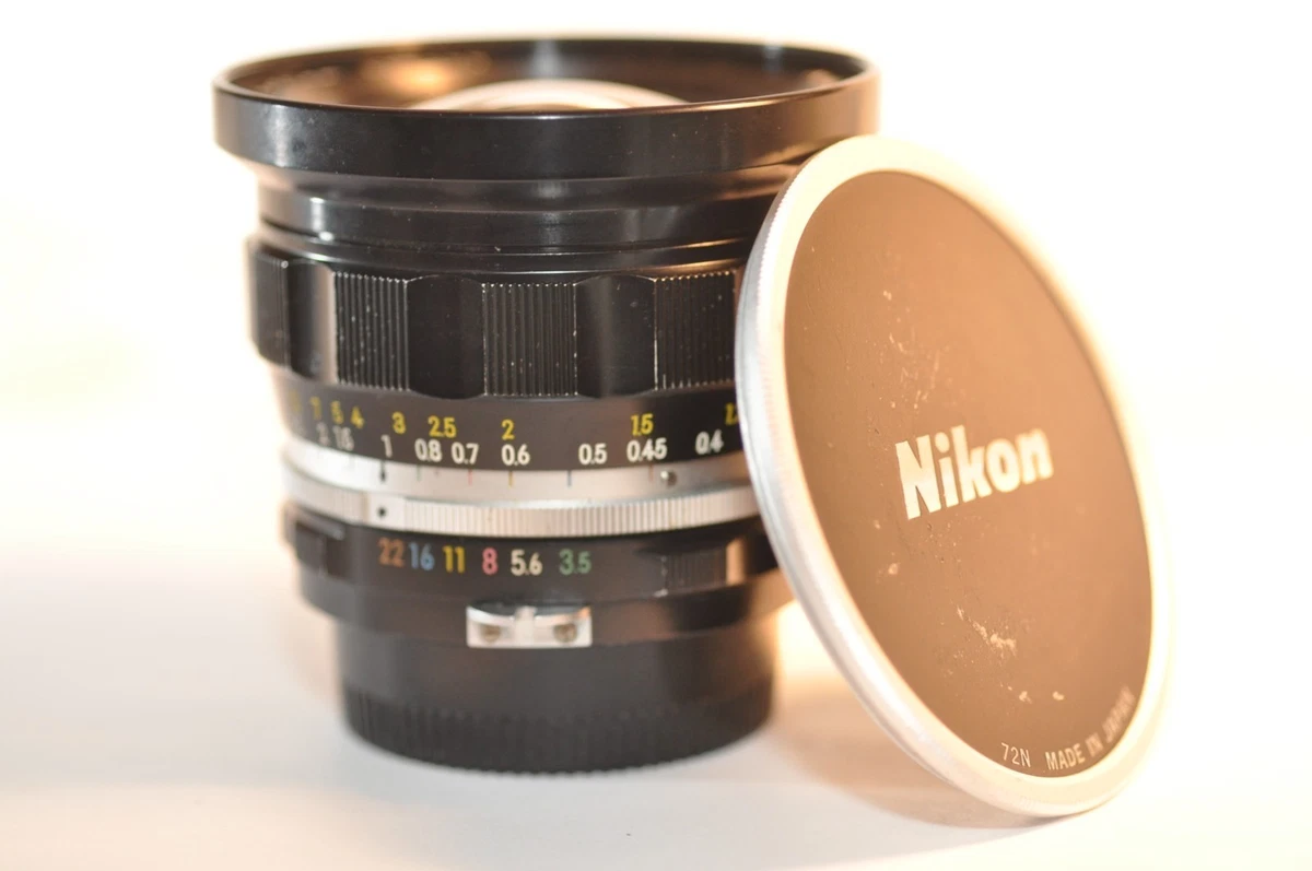 Nikon NIKKOR f/3.5 Camera Lenses 20mm Focal for sale - eBay