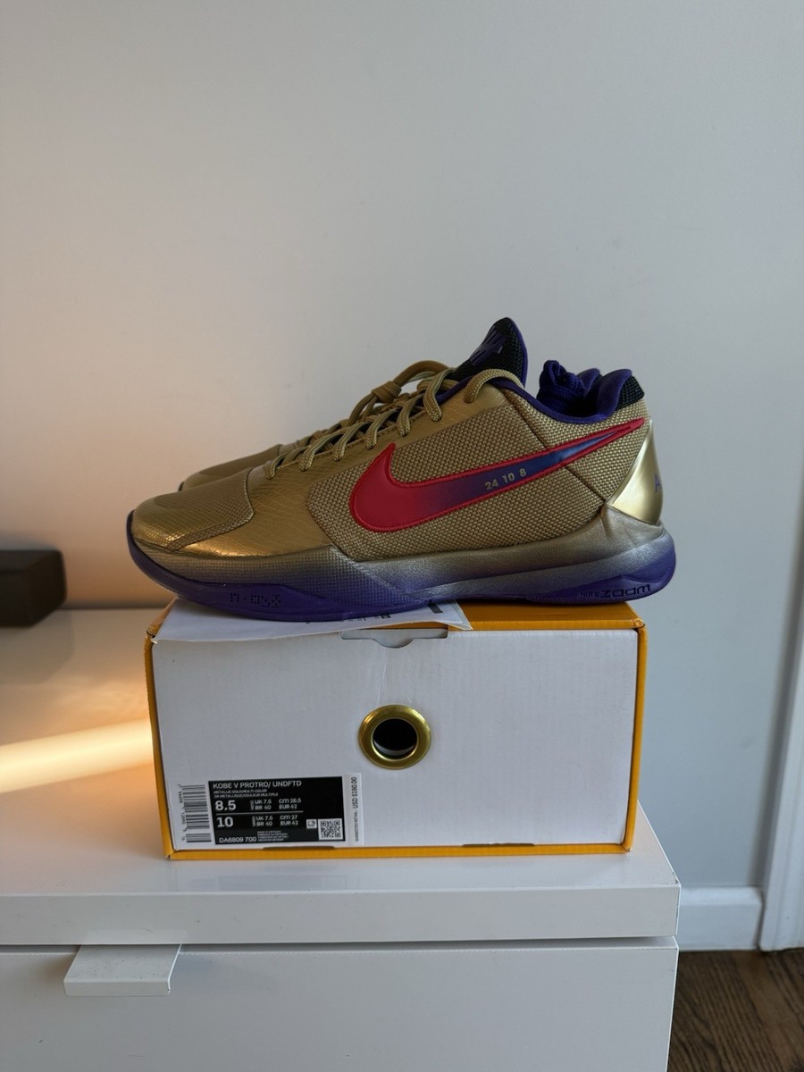 Nike Kobe 5 Protro x Undefeated Hall of Fame Sneakers Size 8.5