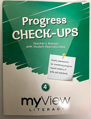 myView Literacy Progress Check-Ups Teach..., none given
