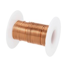 1mm Magnet Wire 23ft Enameled Magnet Winding Copper Wire 50g,Brown