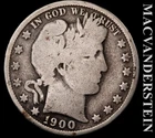 1900 Silver Barber Half Dollar - Scarce  Better Date  No Reserve  #L4873