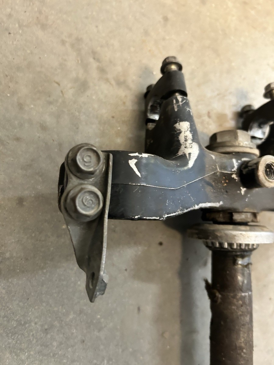 1981 Yz125 Lower Fork Triple Clamp Under Bracket Yamaha YZ 125 4v2