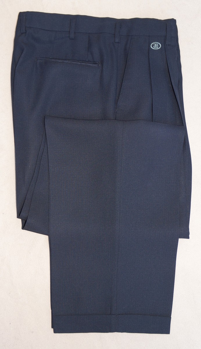 Vintage 1990s Paolo Gucci Dress Pants - Men 32 W 30 L Black