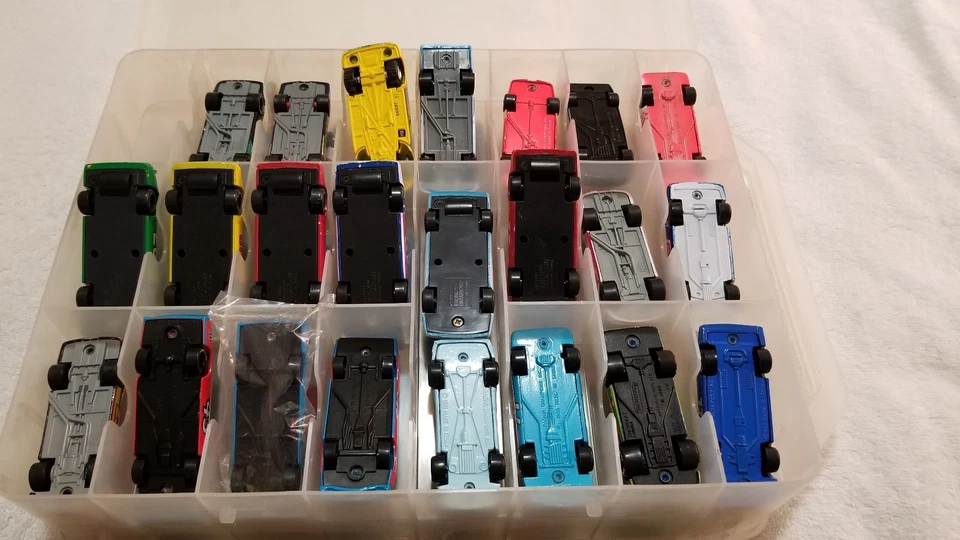 (47) Die Cast Cars w/Carry Case Matchbox/Racing Champions + More - Image 2 of 4