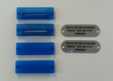 6er Set EURO Akzeptor Blende Schute NSM LÖWEN Geldspielautomat Chute Abdeckung 