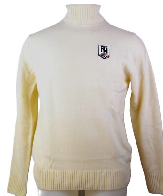 Tazio Nuvolari Originals Knit Sweater Roller Collar Mens New