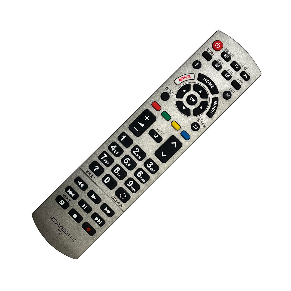 Thumbnail - Ersatz Tv Fernbedienung Für Panasonic Tx49ex610 Fernseher