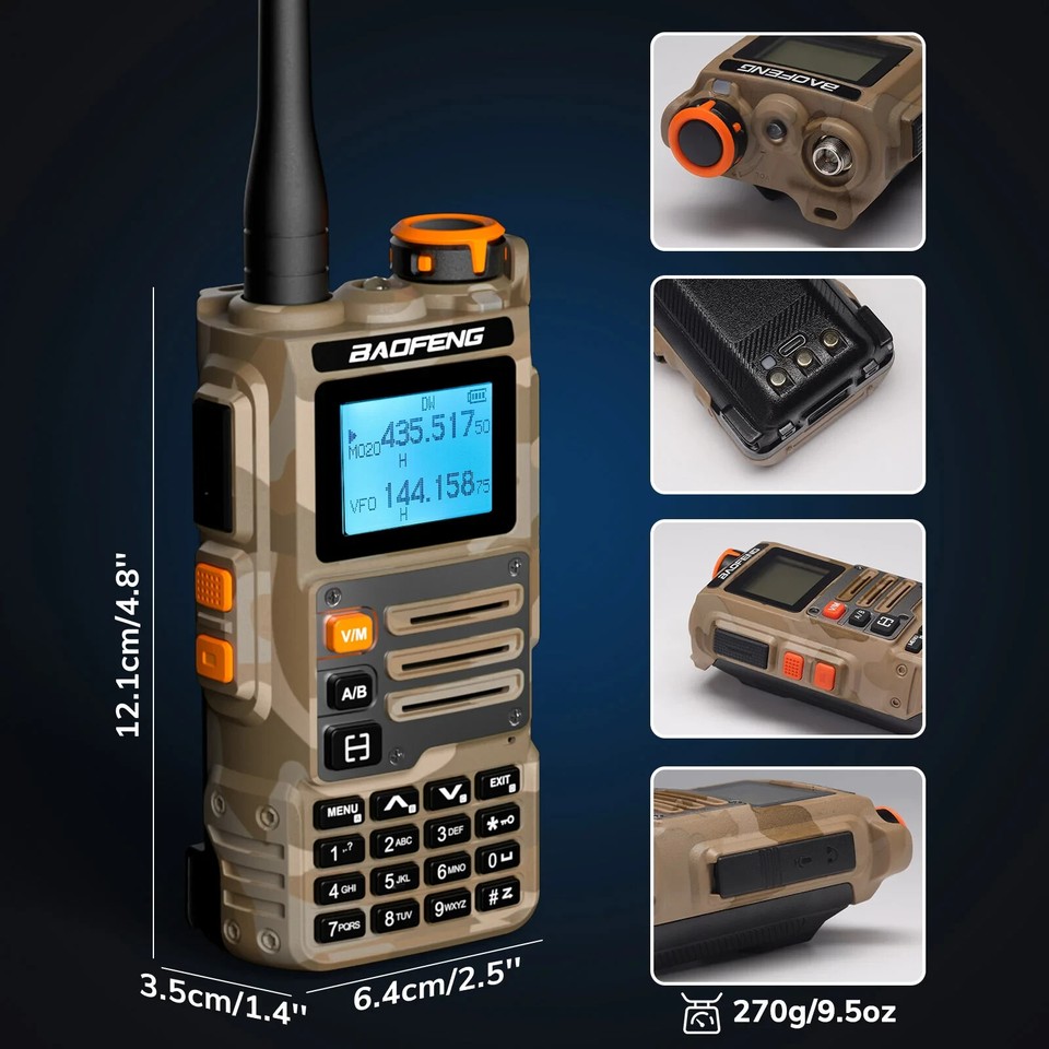 Pre-Programmed Police Scanner - Baofeng K63 (Programmed To Your ...