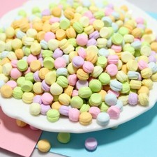 50PC Dollhouse Miniatures1:12 Lot Food Mini Macaron Kitchen Set Accessories