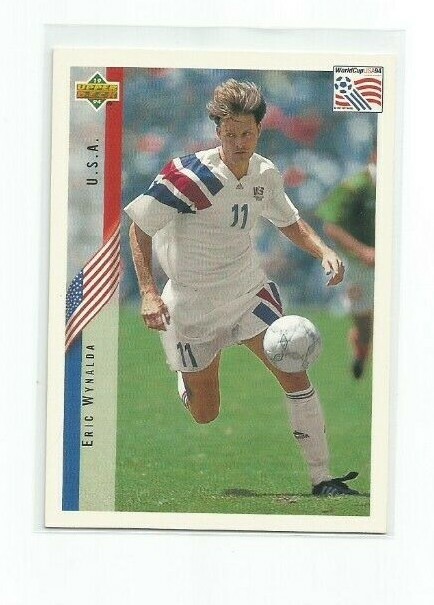 ERIC WYNALDA (USA) 1994 UPPER DECK WORLD CUP SOCCER CARD #14 | eBay
