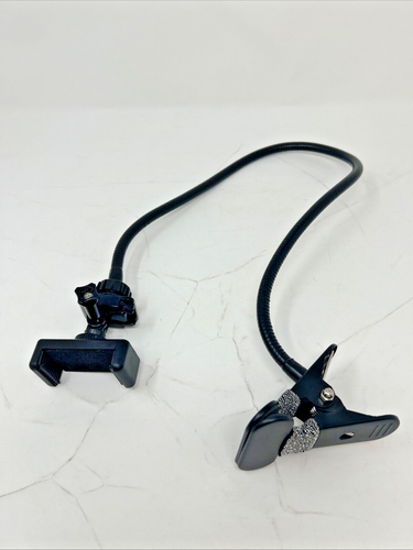 27" Flexible Gooseneck Webcam Stand Camera Phone GoPro Desk Clamp Holder Mount