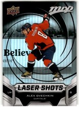 2019-20 Upper Deck MVP Laser Shots Red Alexander Ovechkin #S-1 Washington