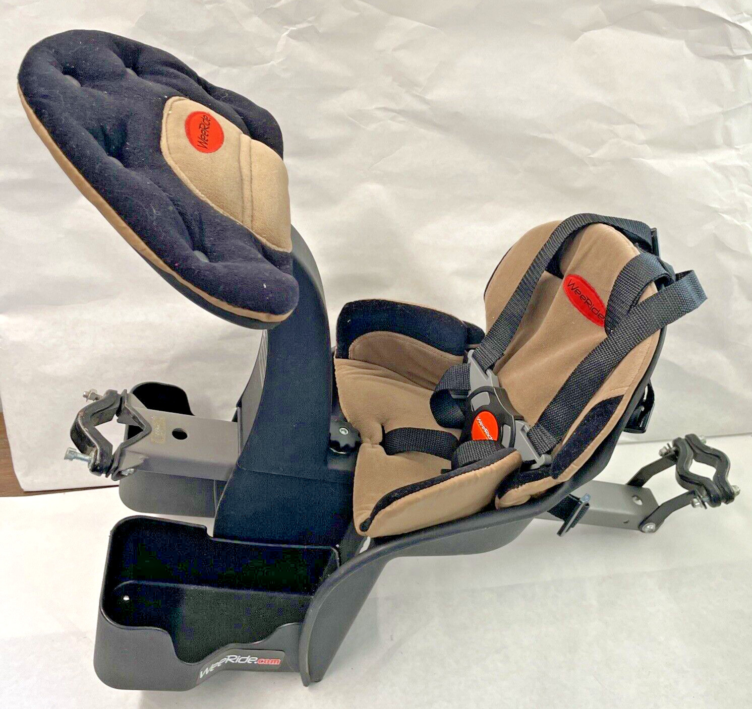 WeeRide Kangaroo Bike Child Bicycle Seat Carrier with Bar