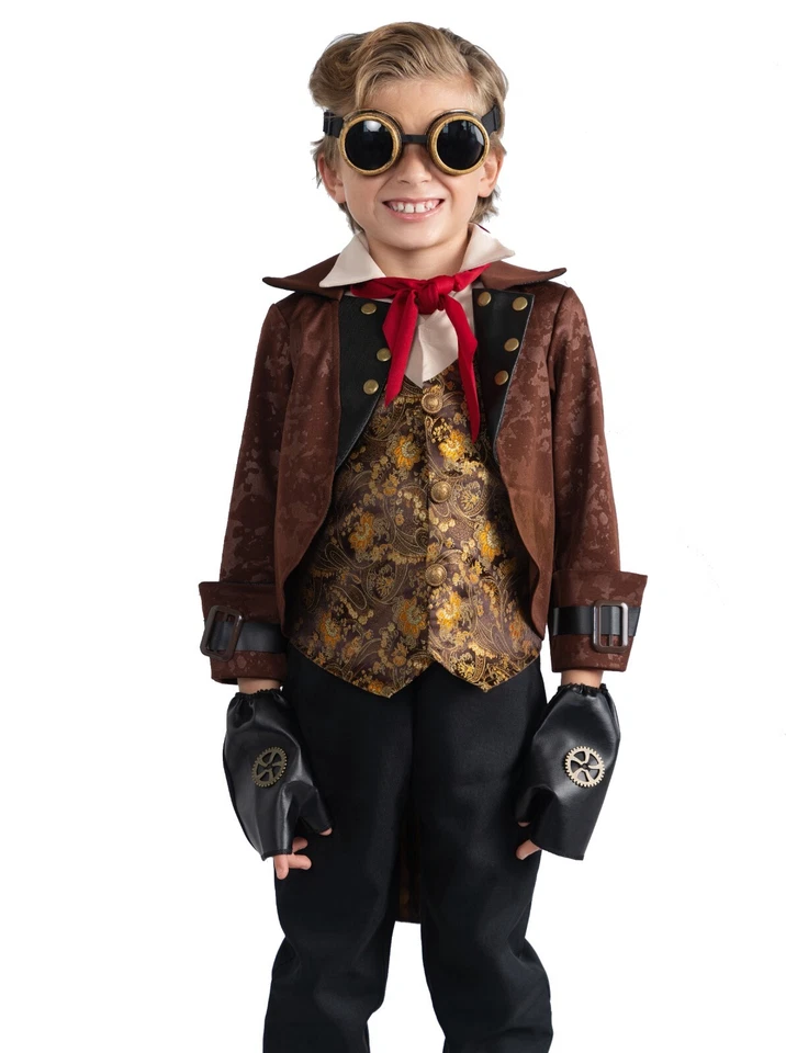 Disfraz Dress Up America Steampunk para niño - Conjunto de disfraz victoriano Steam Punk Foto 4 de 4