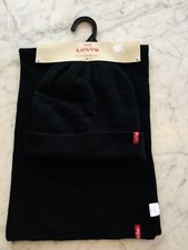 LEVI  S Maximum Warmth Hat  Scarf. Black. Unisex. Orig. 36.00. NEW.