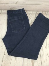 Gloria Vanderbilt Women's Size 6 Short Amanda Dark Blue Denim Jeans Stretch