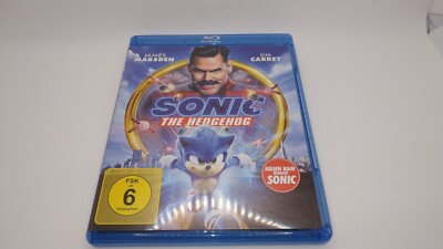 Sonic the Hedgehog Film Movie PAL Blu-Ray