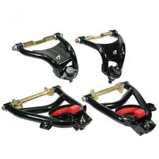 1955-57 Chevy Bel Air Nomad Upper & Lower Tubular Control Arms Set Tri-5 A Body 