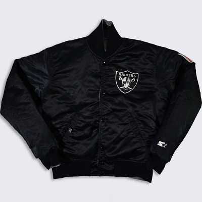 80s STARTER製 NFL RAIDERS stadium jacket 80s STARTER製 NFL RAIDERS stadium jacket Los Angeles Raiders