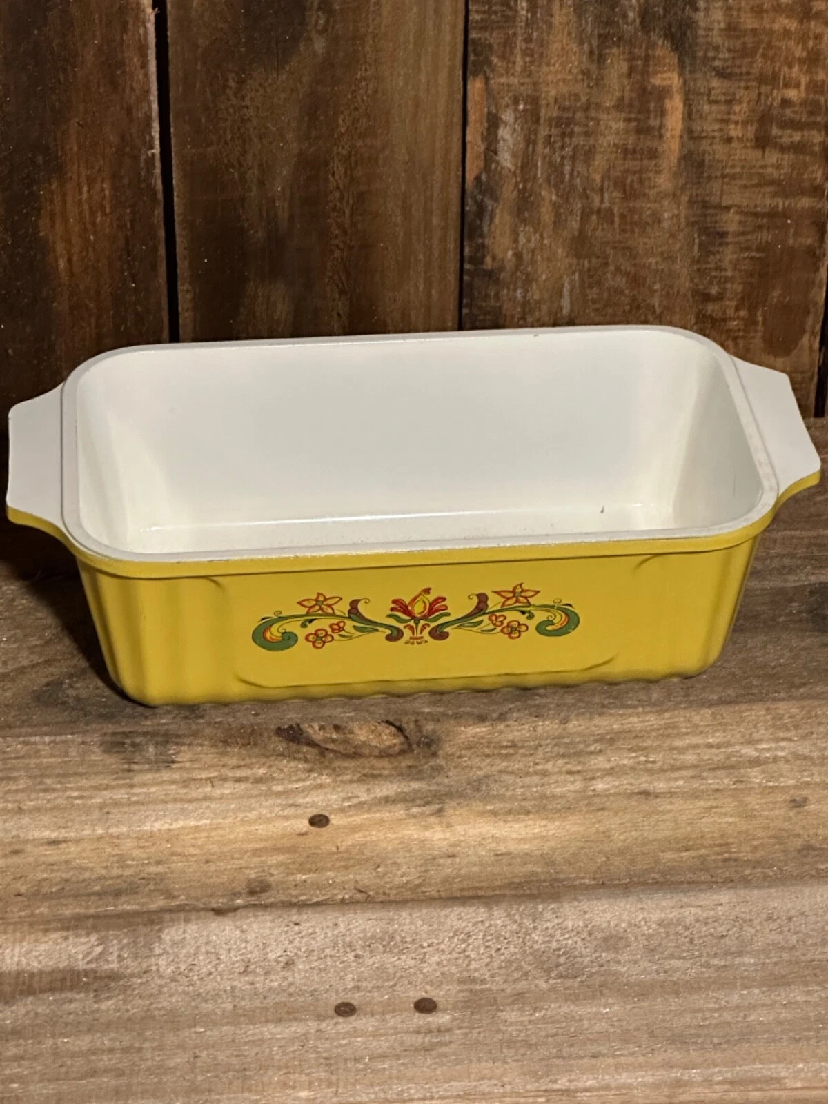 Vintage Yellow Nordic Ware Bread And Board Loaf Pan
Opens in a new window or tab